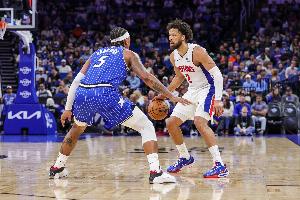 活塞VS魔术G3首发：班凯罗&坎宁安领衔 贝恩、奥萨尔、杜伦在列