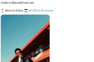 记者：巴萨有意18岁边卫杰西·比希乌，尚未向布鲁日正式报价