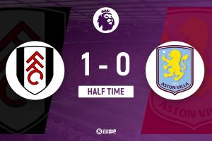 半场-富勒姆暂1-0维拉 塞塞尼翁补射破门希门尼斯头球造险