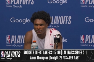 【完整版】阿门：我们每场比赛都在成长 不再总是依赖教练的指挥