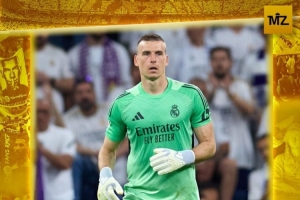 3扑救1抢断，卢宁当选皇马1-1贝蒂斯一役全场最佳