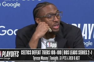 【完整版】马克西：打绿军容错率极低 季后赛空位必须果断出手